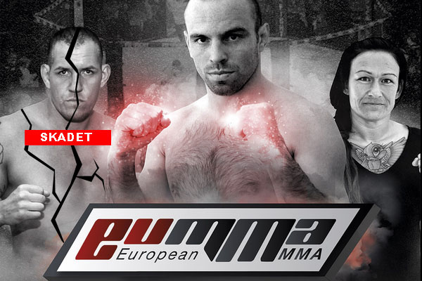 Christian "Godzilla" Colombo er skadet og ude af European MMA 9